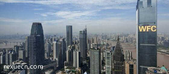 重庆最高的楼：环球金融中心(高339米/78层)