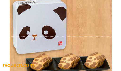 奇华熊猫饼干
