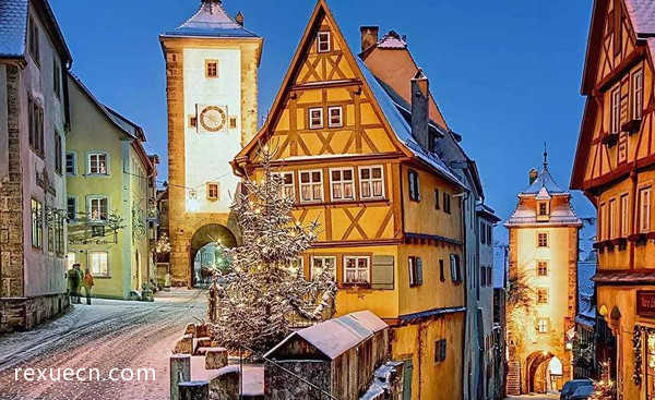 德国十大最美小镇：梅尔斯堡红酒闻名世界，第一是德国缩影