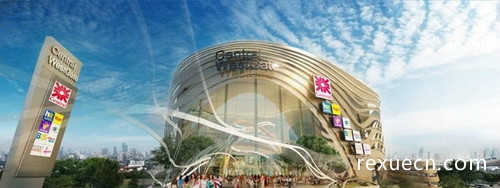 曼谷紫色捷运最热门Talad Bang Yai站的Central Plaza Westgate购物商场