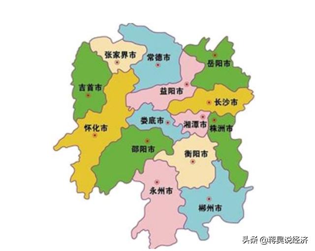 湖南经济规模较大，那么它下辖的13个地级市经济发达吗？分别是几线城市？