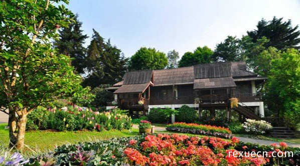 清迈清迈安康自然度假村隐藏在花园的酒店