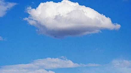云朵像什么的比喻句